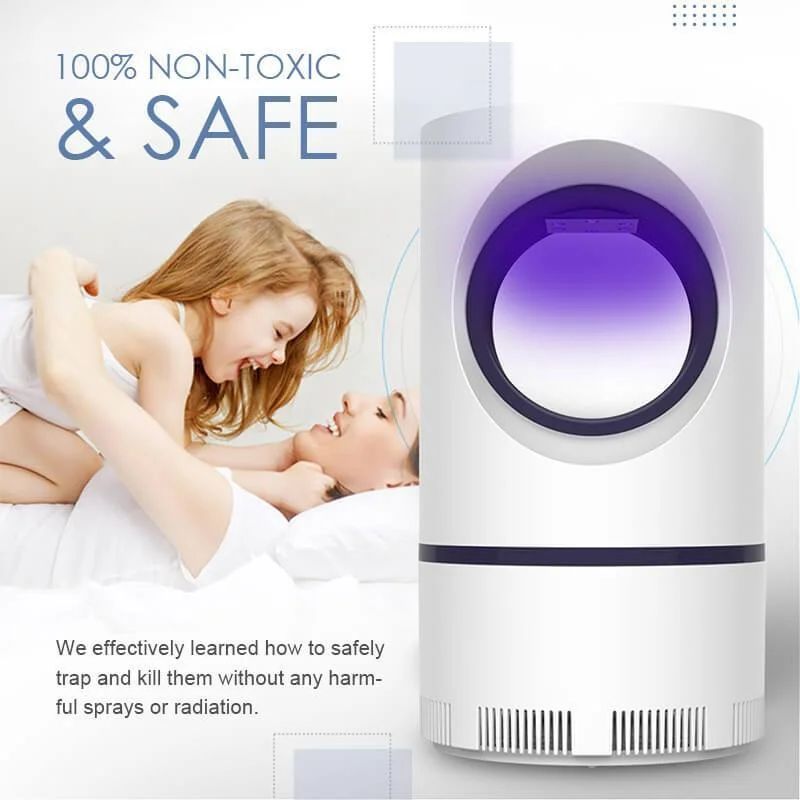 USB Rechargeable Radiationless Electric Mosquito Killer Lamp